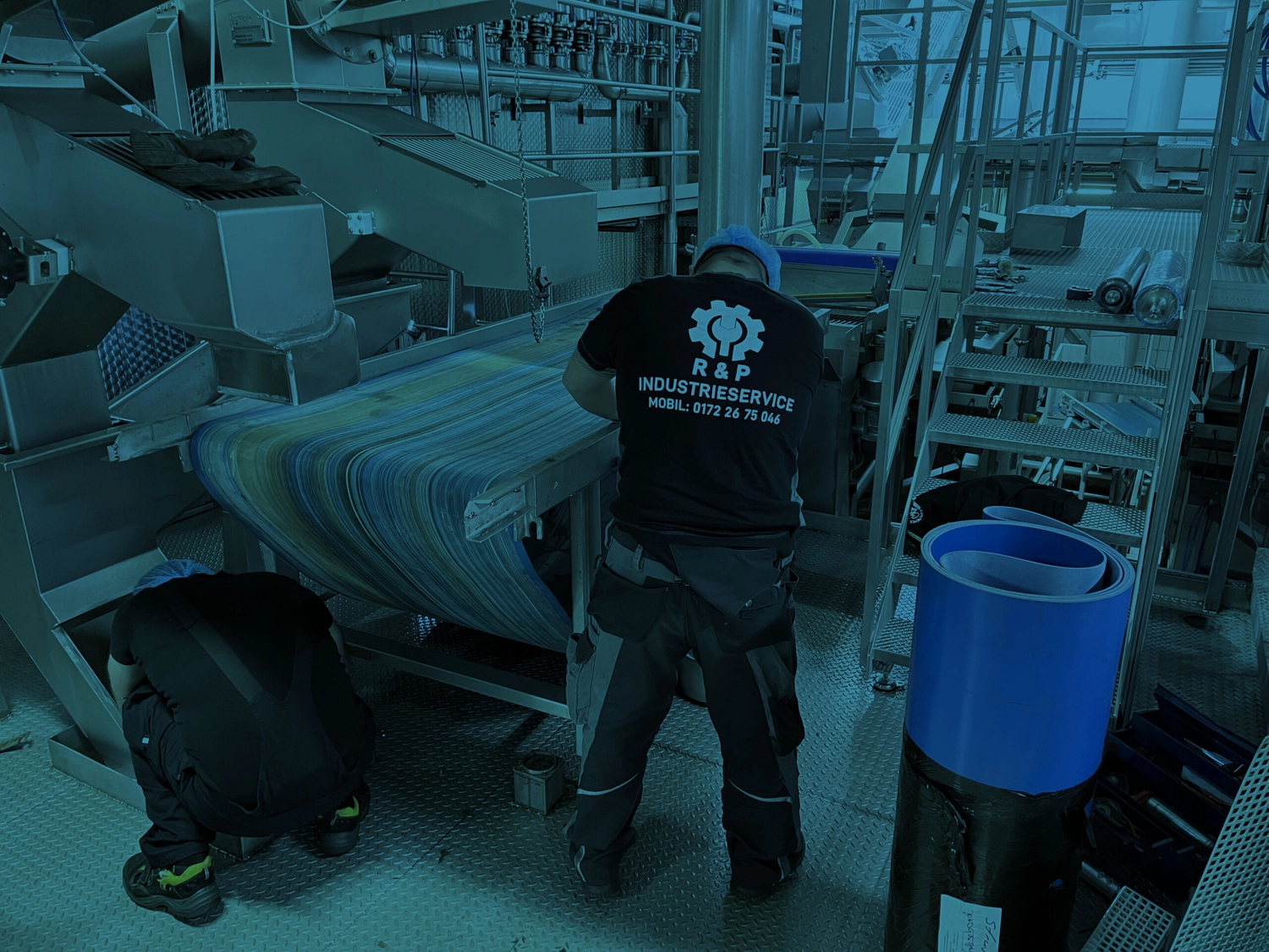 R & P Industrieservice - Leistungen - Fördertechnik