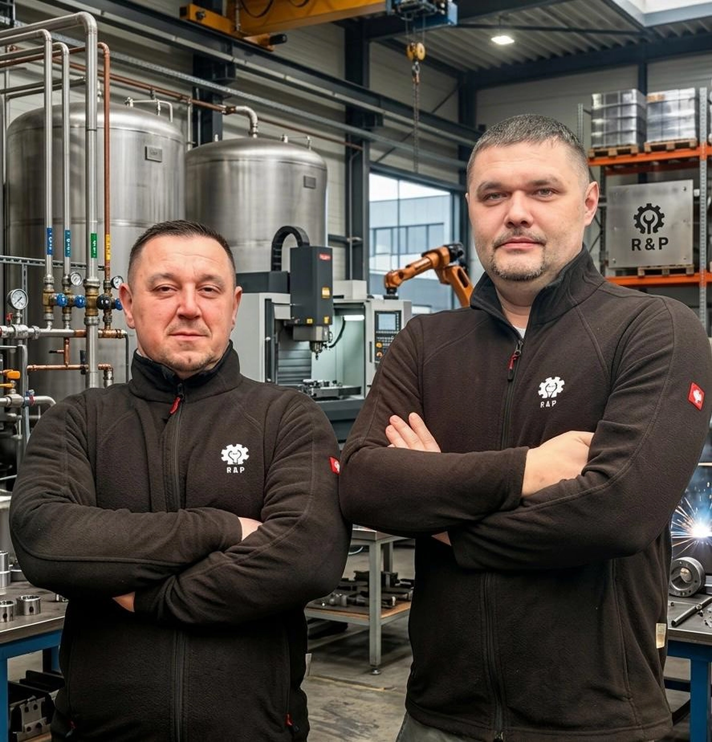 R & P Indutrieservice - Maschinenverlagerung - Industriemontage - Mitarbeiter